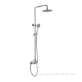 Economic Black Chrome Plated Shower Head Set